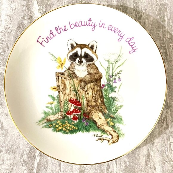 Lasting Memories Fine Porcelain "Find The Beauty In Every Day" Plate Decor 6 In. - Picture 3 of 6
